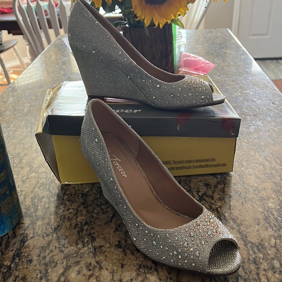 Forever Lady Wedges silver - Picture 4 of 6